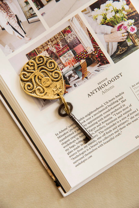 Snake Goddess Key Ring