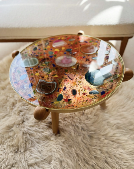 Chsnik Koch Agate Kaleidoscopes アゲート万華 Agate Kaleidoscope Glass Table – Anthologist
