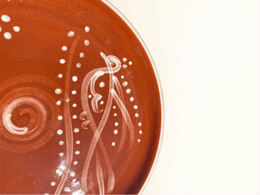 Anthologist Ceramic Pagoni Plate