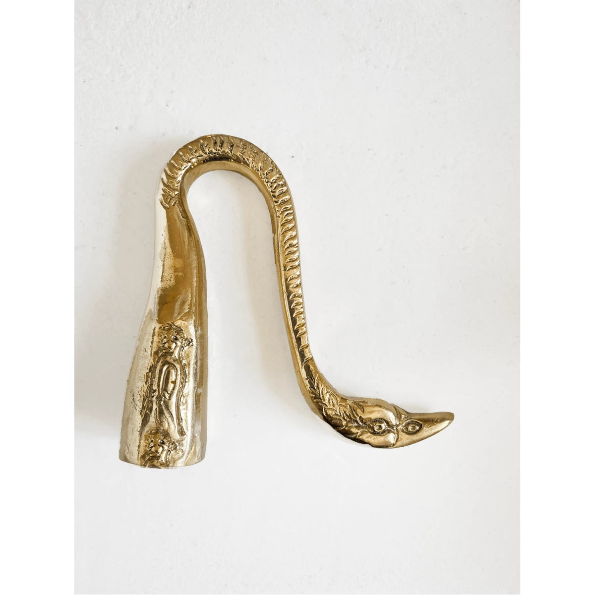 Brass Shepherd’s Hook Candle Snuffer Objet