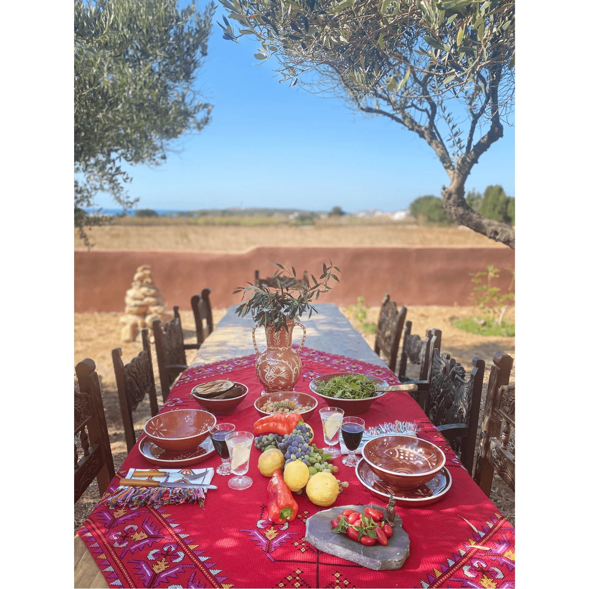 Anthologist Ceramic Pagoni Plate