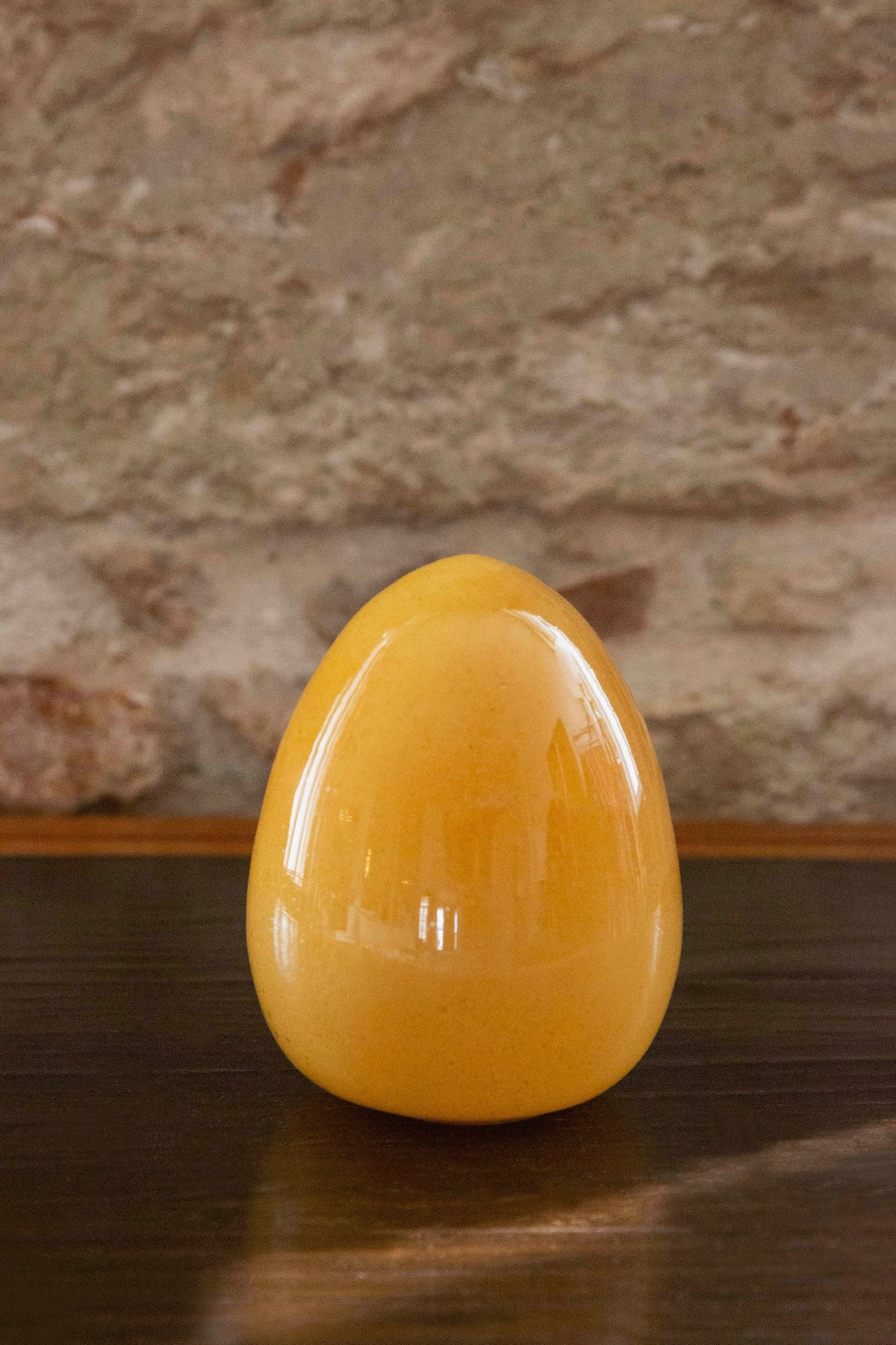 Anthologist Glass Easter Egg, Gold Large
