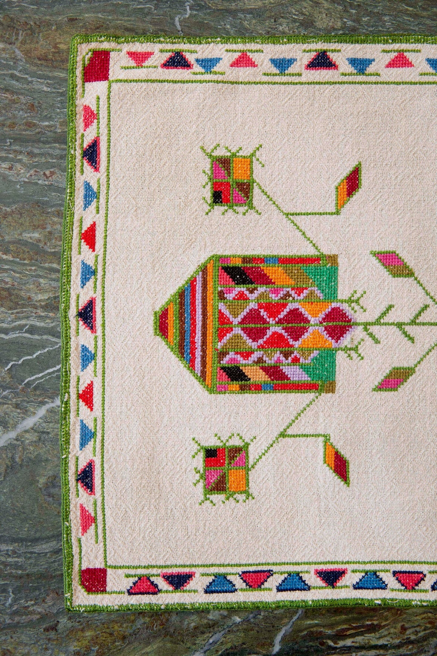 Koutali Vintage Table Runner