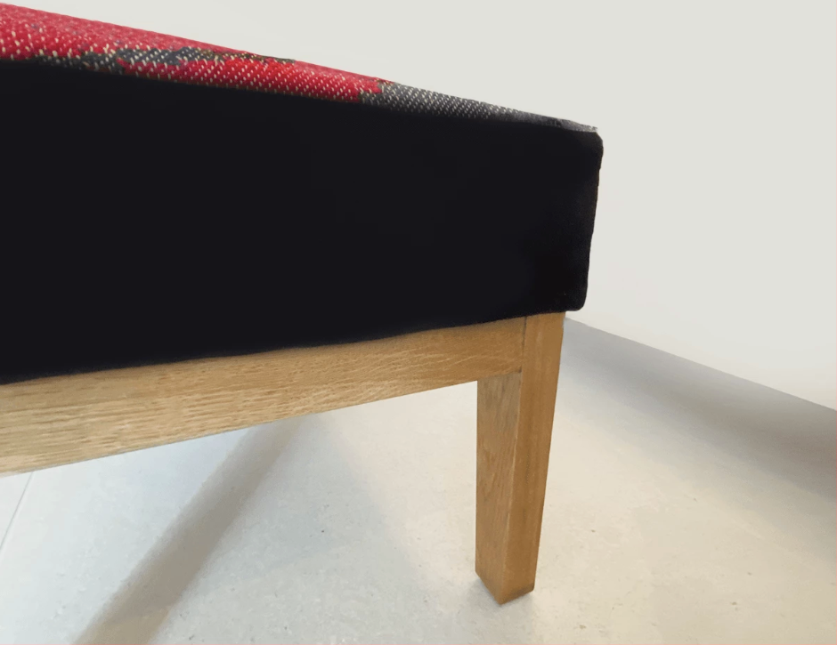 Custom Vintage Greek Kilim Bench