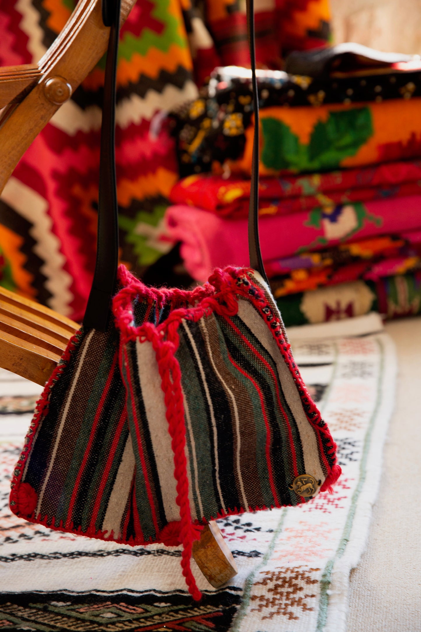 Vintage, Up-Cycled Tagari Bag