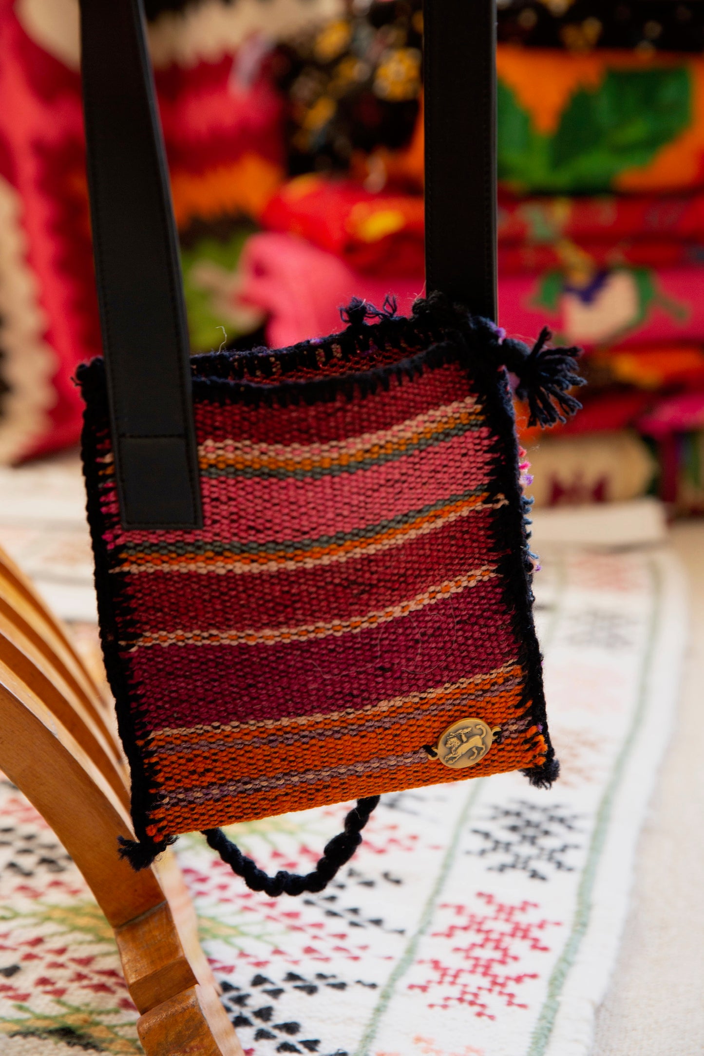 Vintage, Up-Cycled Tagari Bag