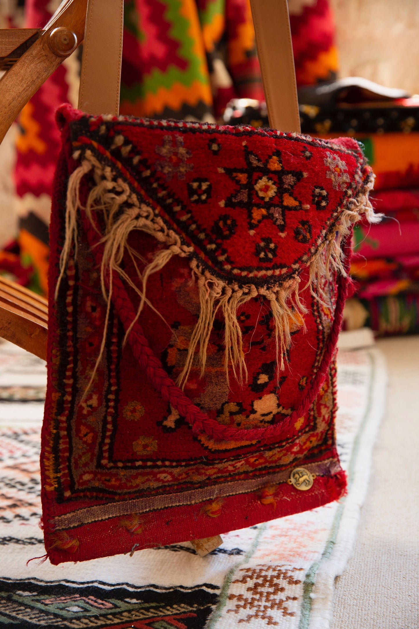 Vintage, Up-Cycled Tagari Bag