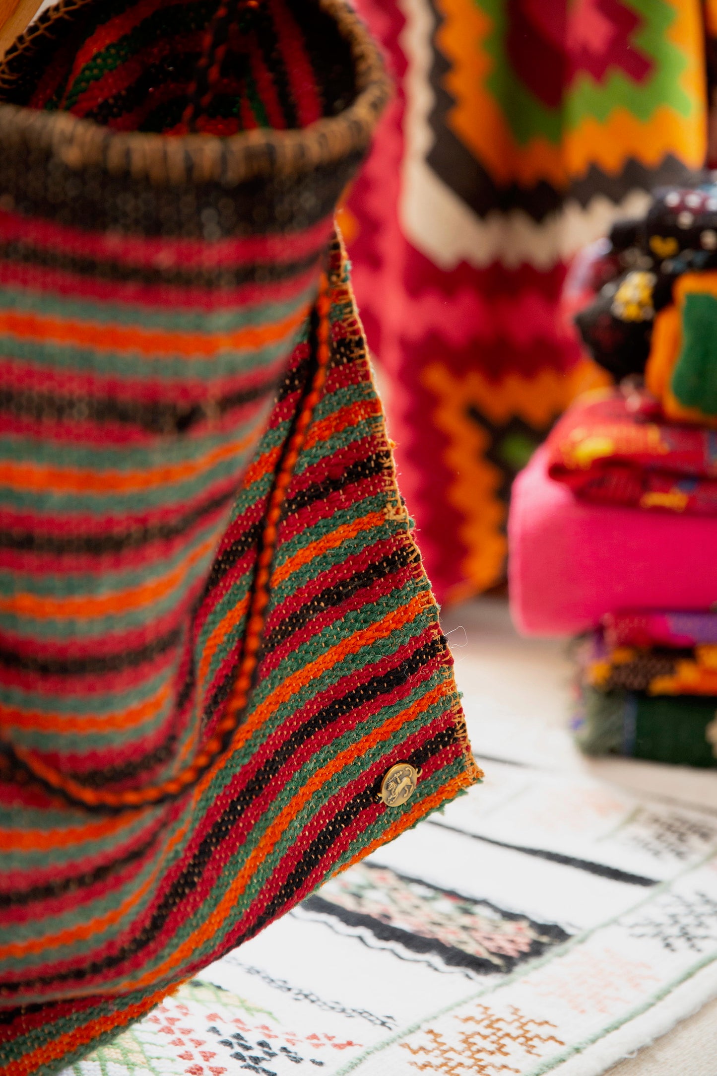 Vintage, Up-Cycled Tagari Bag