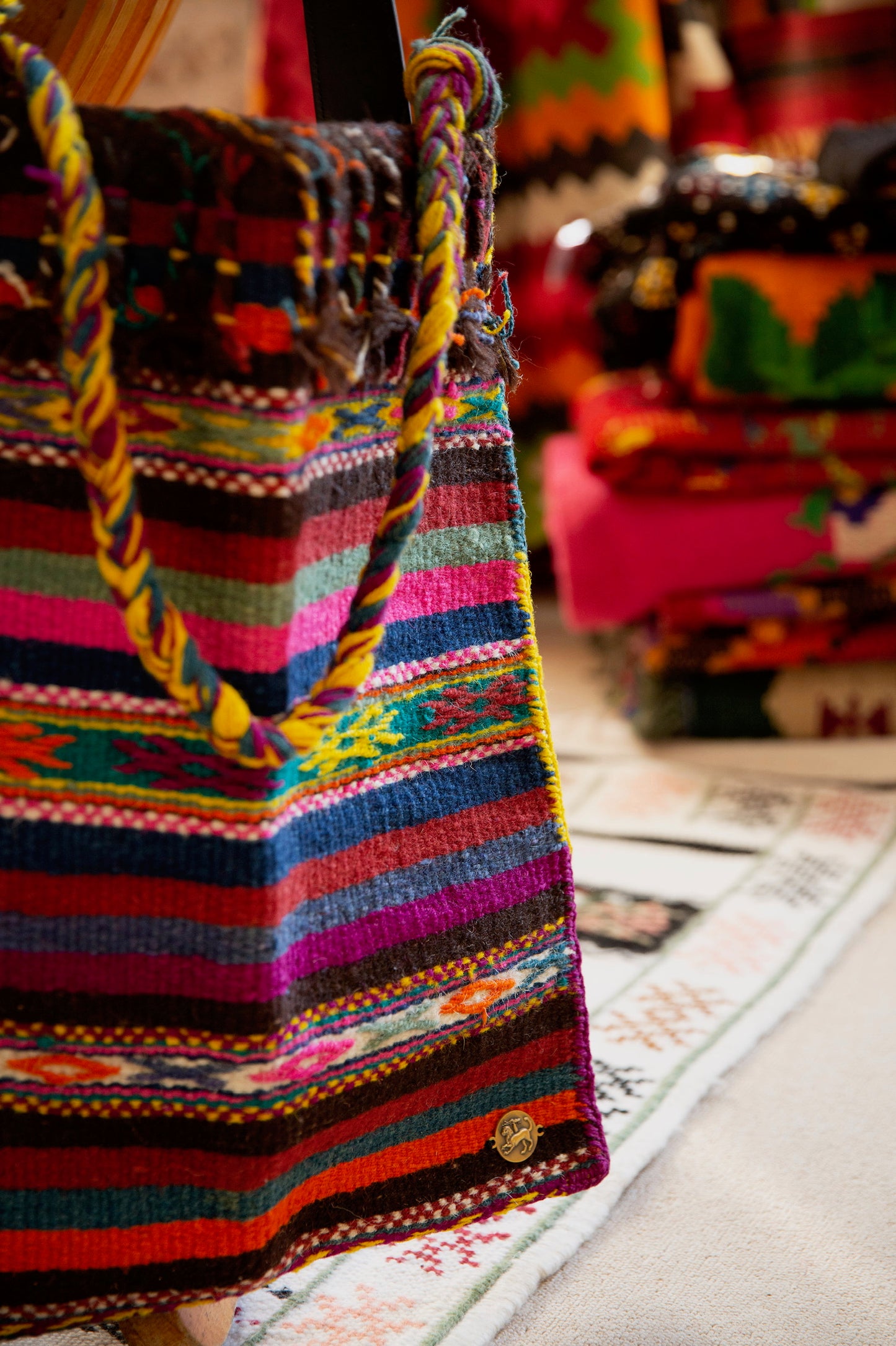 Vintage, Up-Cycled Tagari Bag