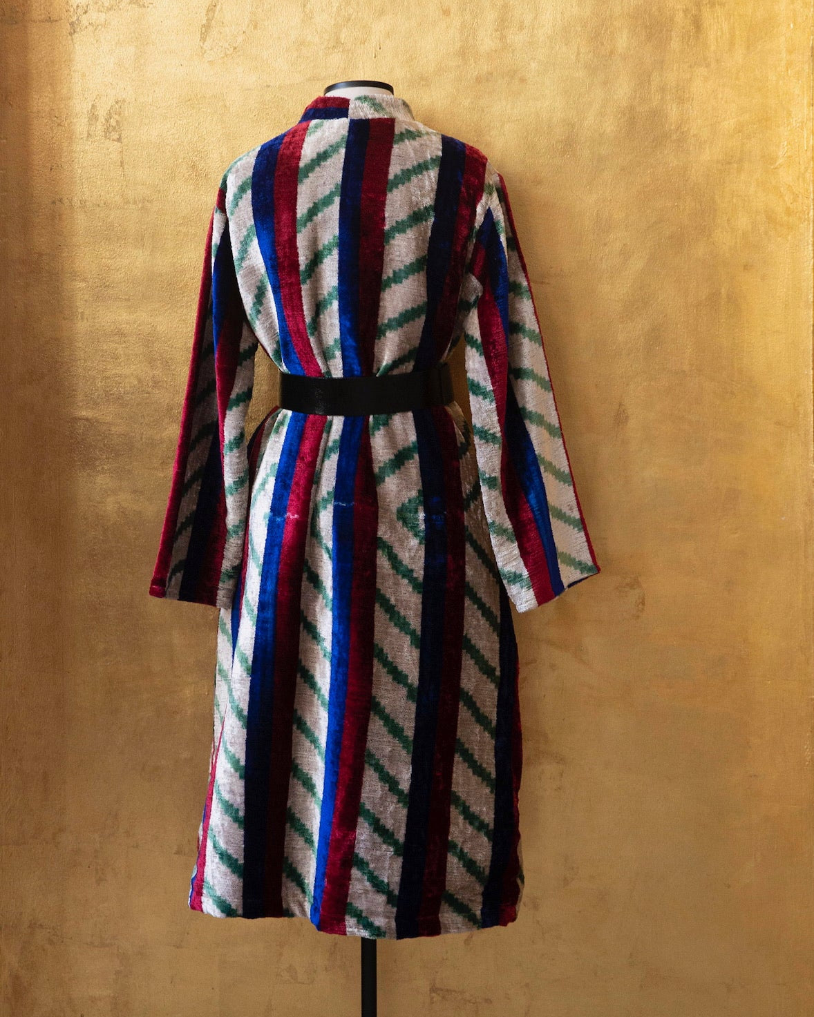 Silk Velvet Ikat Jacket