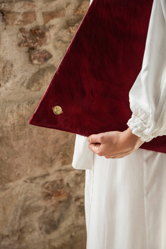 Anthologist Pony Bag, Red