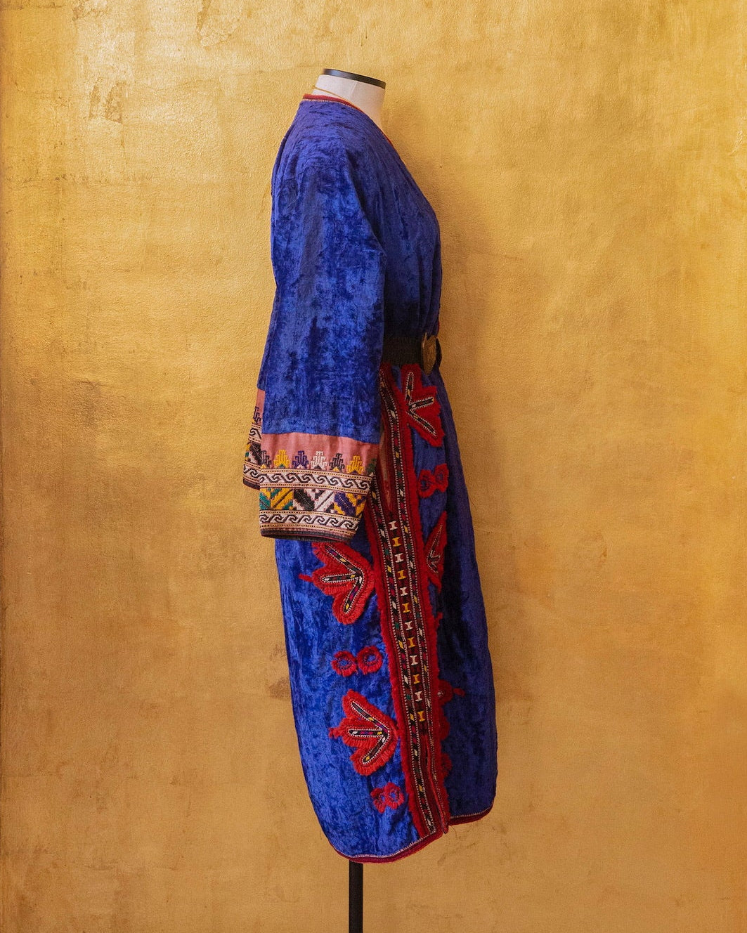 Antique Blue Velvet Jacket