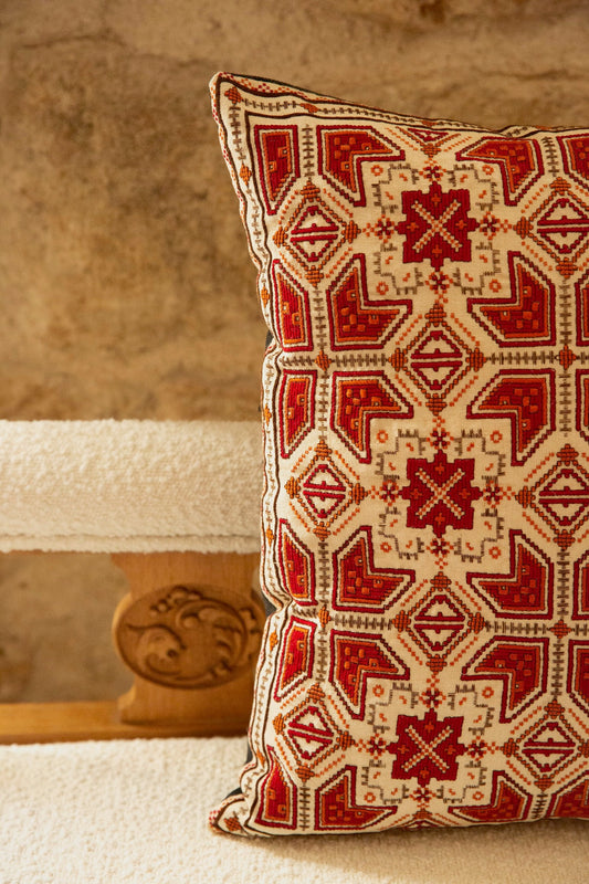 The Paralia Vintage Pillow