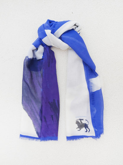 Anthologist Blue Lady Scarf