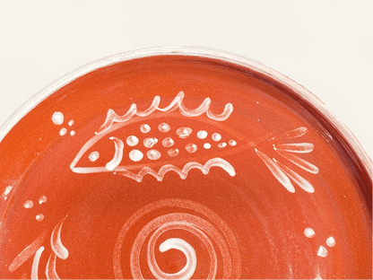Anthologist Ceramic Psari Plate