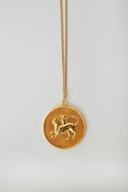 Anthologist’s Chimera Medallion Necklace