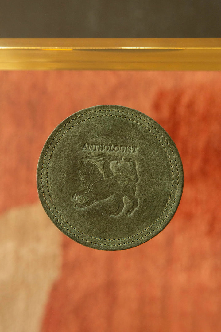 Anthologist Coasters (Set of 4), Green