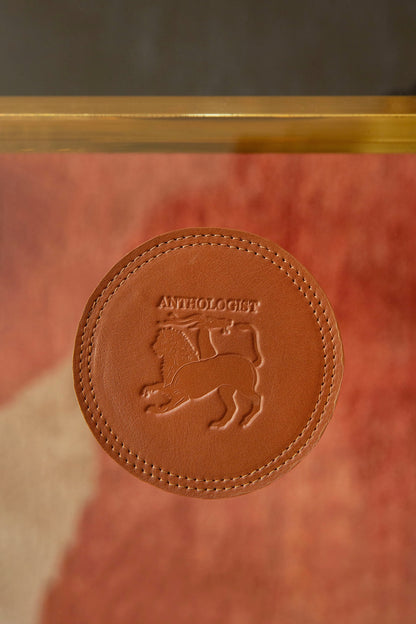 Anthologist Coasters (Set of 4), Brown