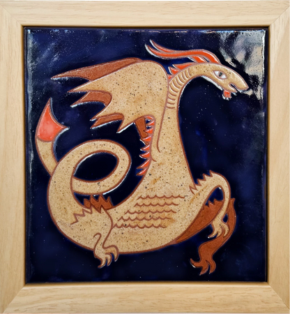 Dragon Tile: Limited Edition Collaboration with Valsamakis Ceramics