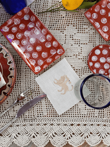 Anthologist Rectangular Dot Plate