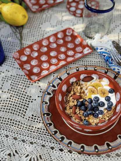 Anthologist Rectangular Dot Plate