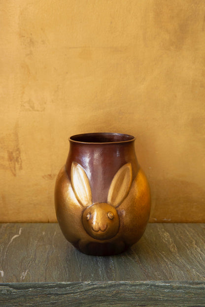 Copper Rabbit Vessel