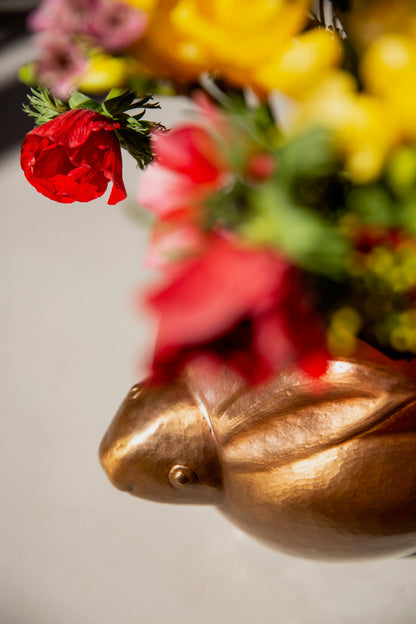 Copper Rabbit Vessel