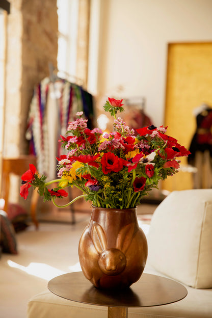 Copper Rabbit Vessel