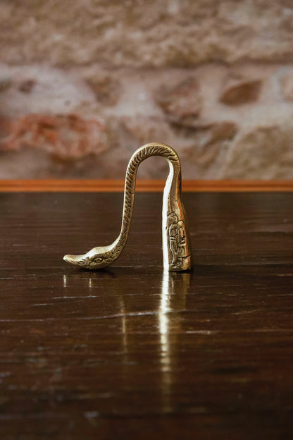 Brass Shepherd’s Hook Candle Snuffer Objet