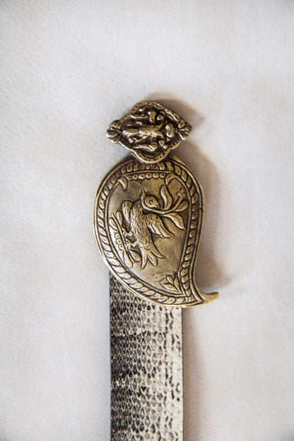 Goddess Belt, Snakeskin