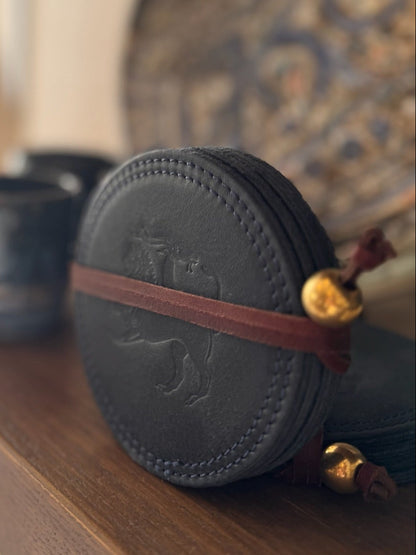 Anthologist Coasters (Set of 4) Blue