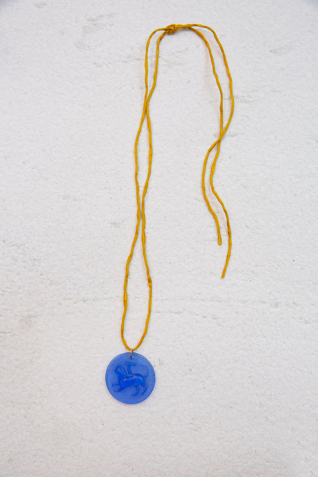 The Chimera Medallion – Murano Glass Edition (Saffron)