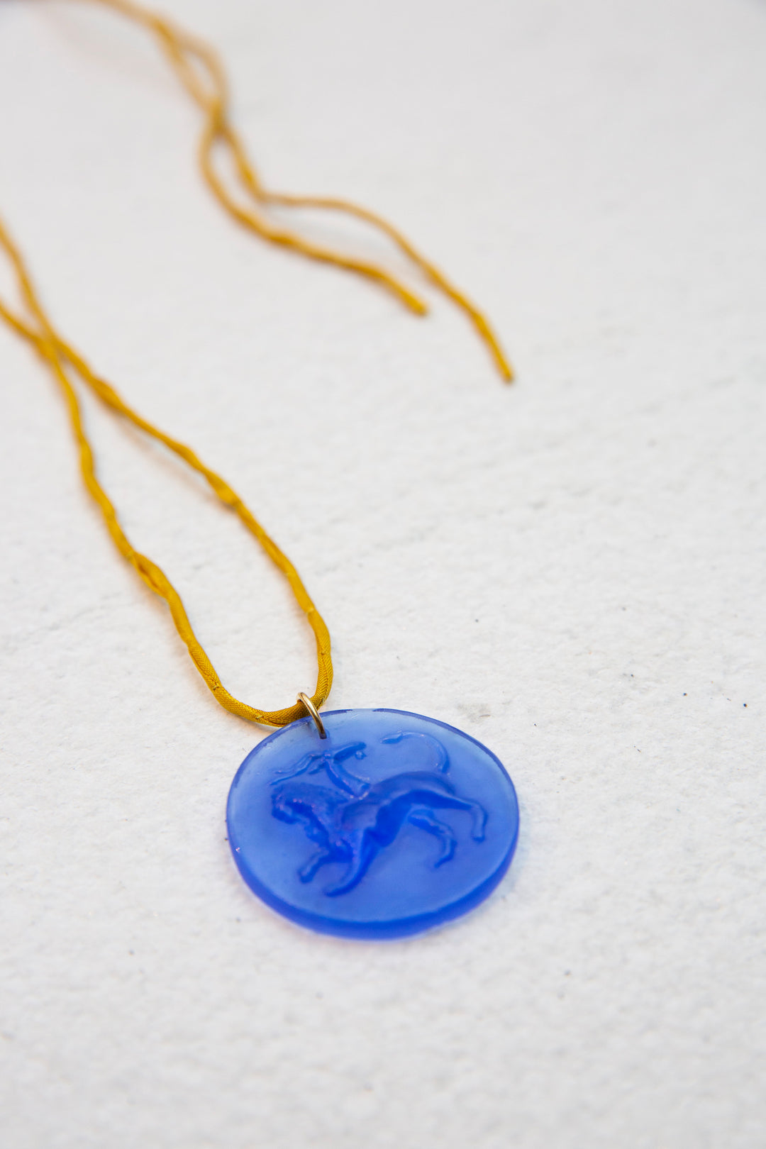 The Chimera Medallion – Murano Glass Edition (Saffron)