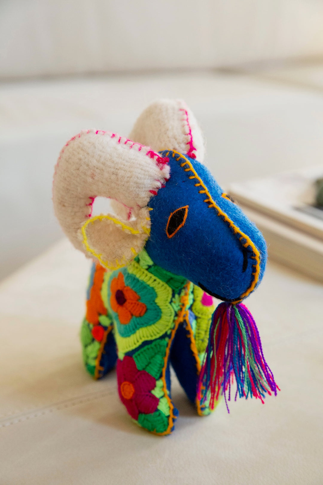 Panito, the Blue Goat