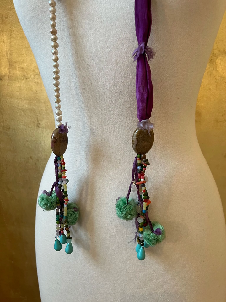 Pearl Strand Neck Wrap