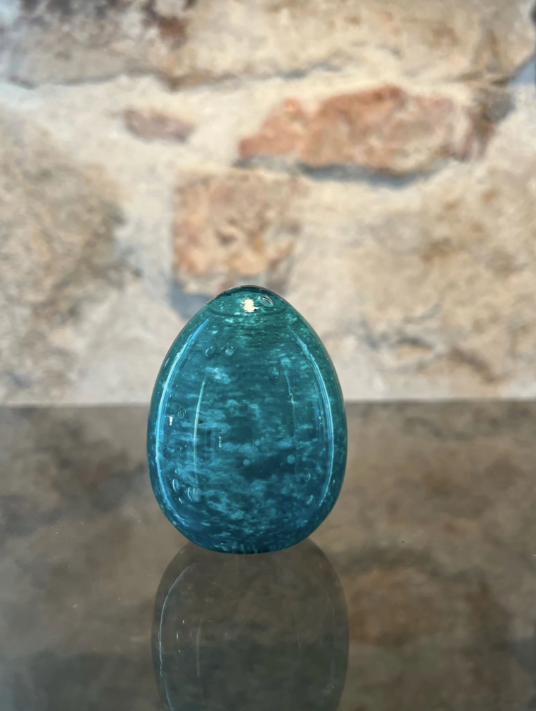 Anthologist Glass Easter Egg, Small