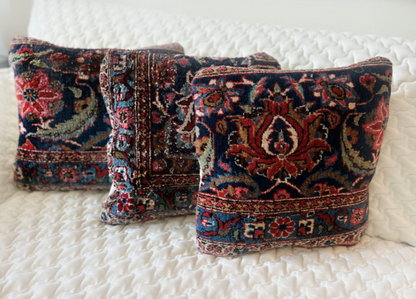 Vintage Persian Carpet Pillow/Cushion Cover