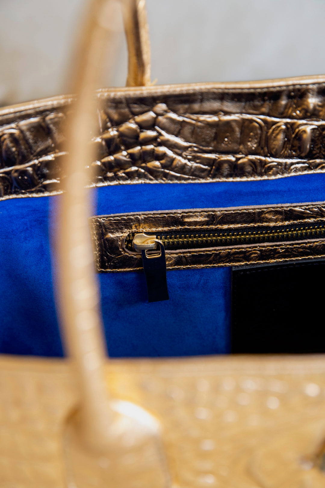 Odyssey Bag — Gold Metallic Series