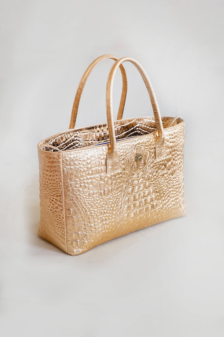 Odyssey Bag — Gold Metallic Series