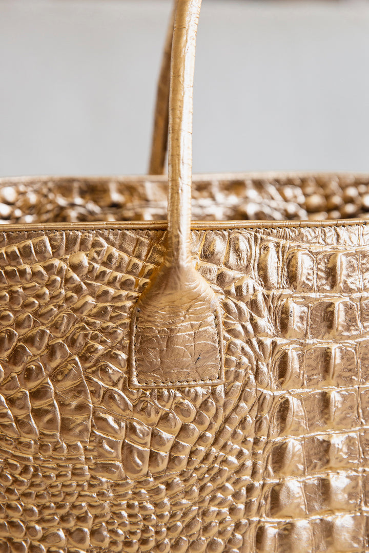 Odyssey Bag — Gold Metallic Series