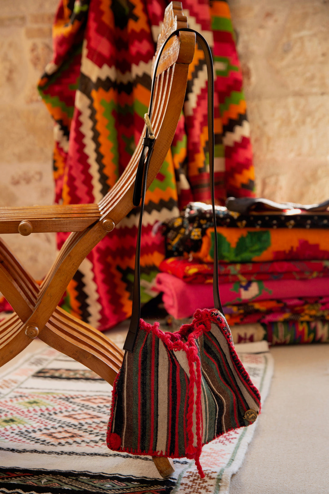 Vintage, Up-Cycled Tagari Bag