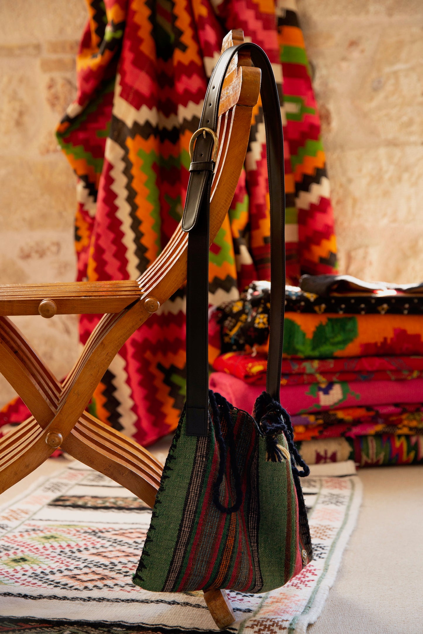 Vintage, Up-Cycled Tagari Bag