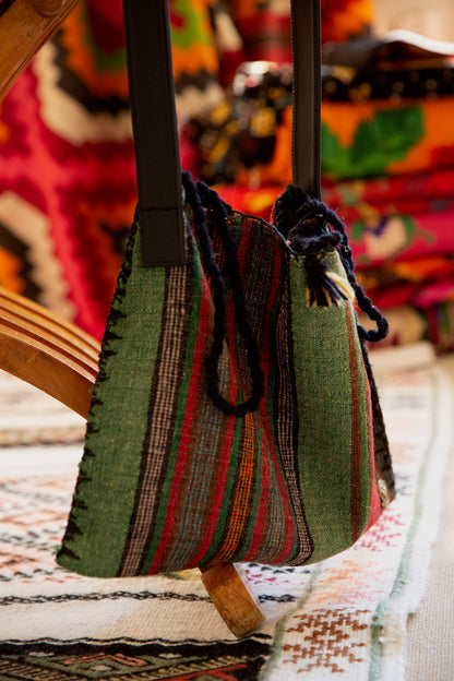 Vintage, Up-Cycled Tagari Bag