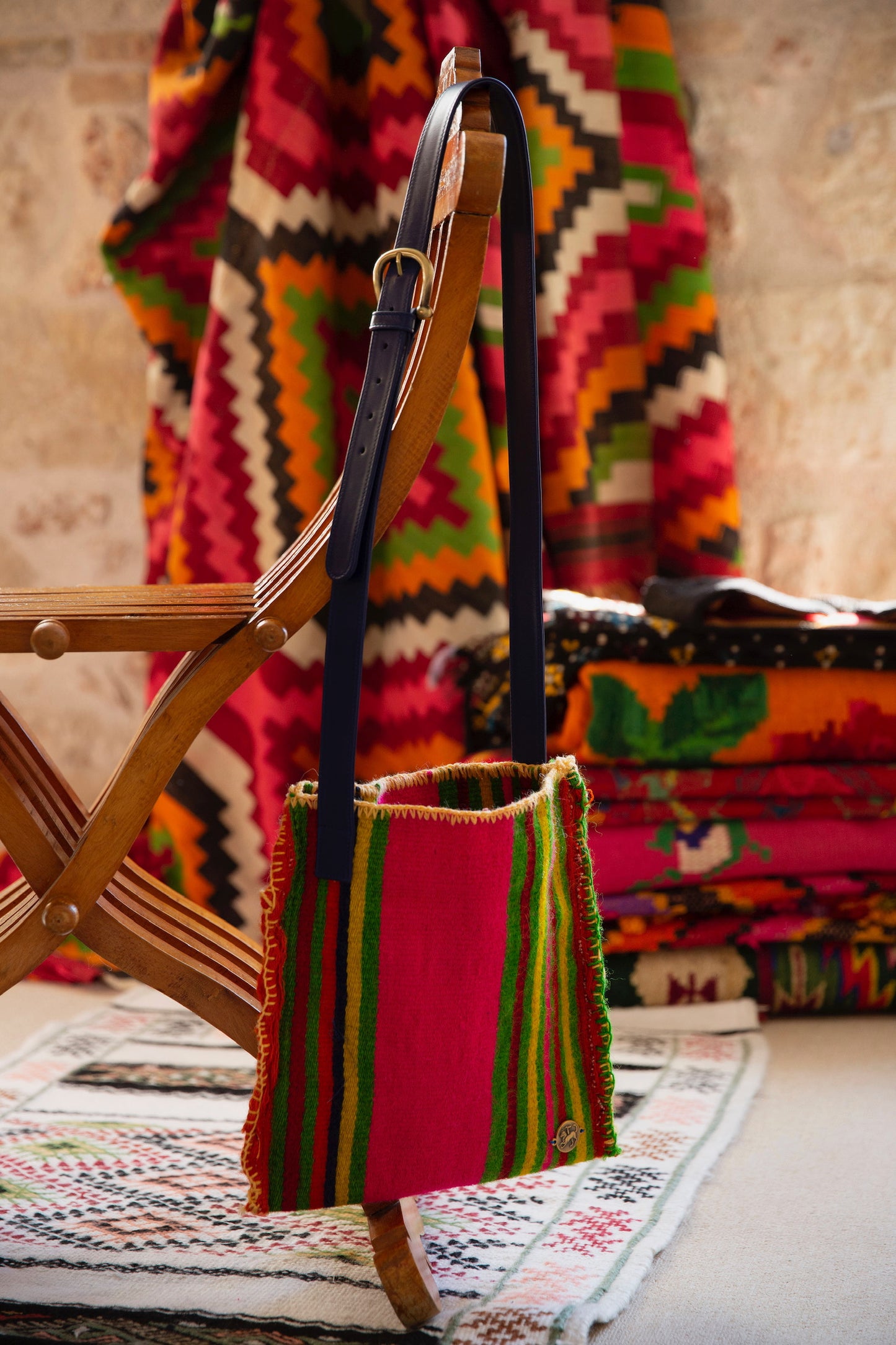 Vintage, Up-Cycled Tagari Bag