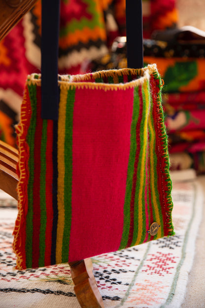 Vintage, Up-Cycled Tagari Bag