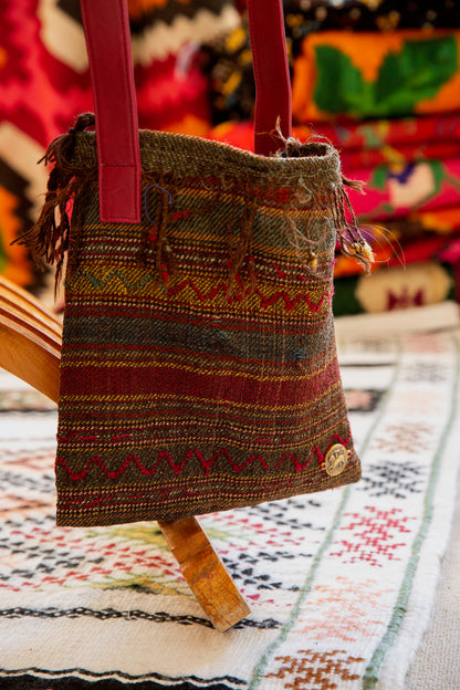 Vintage, Up-Cycled Tagari Bag