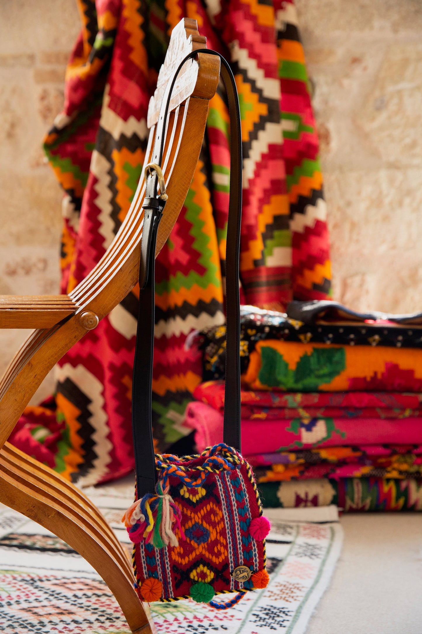 Vintage, Up-Cycled Tagari Bag