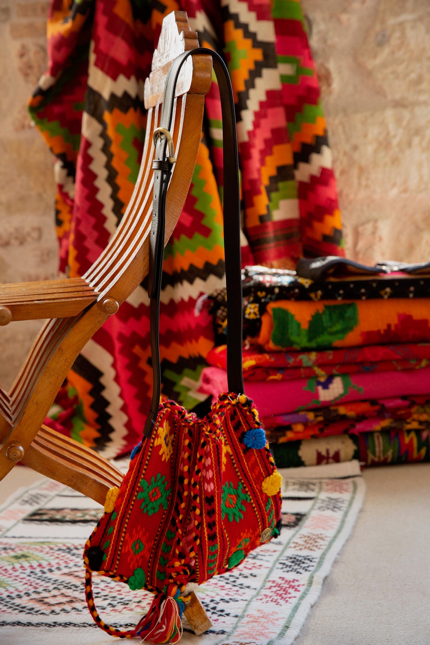 Vintage, Up-Cycled Tagari Bag