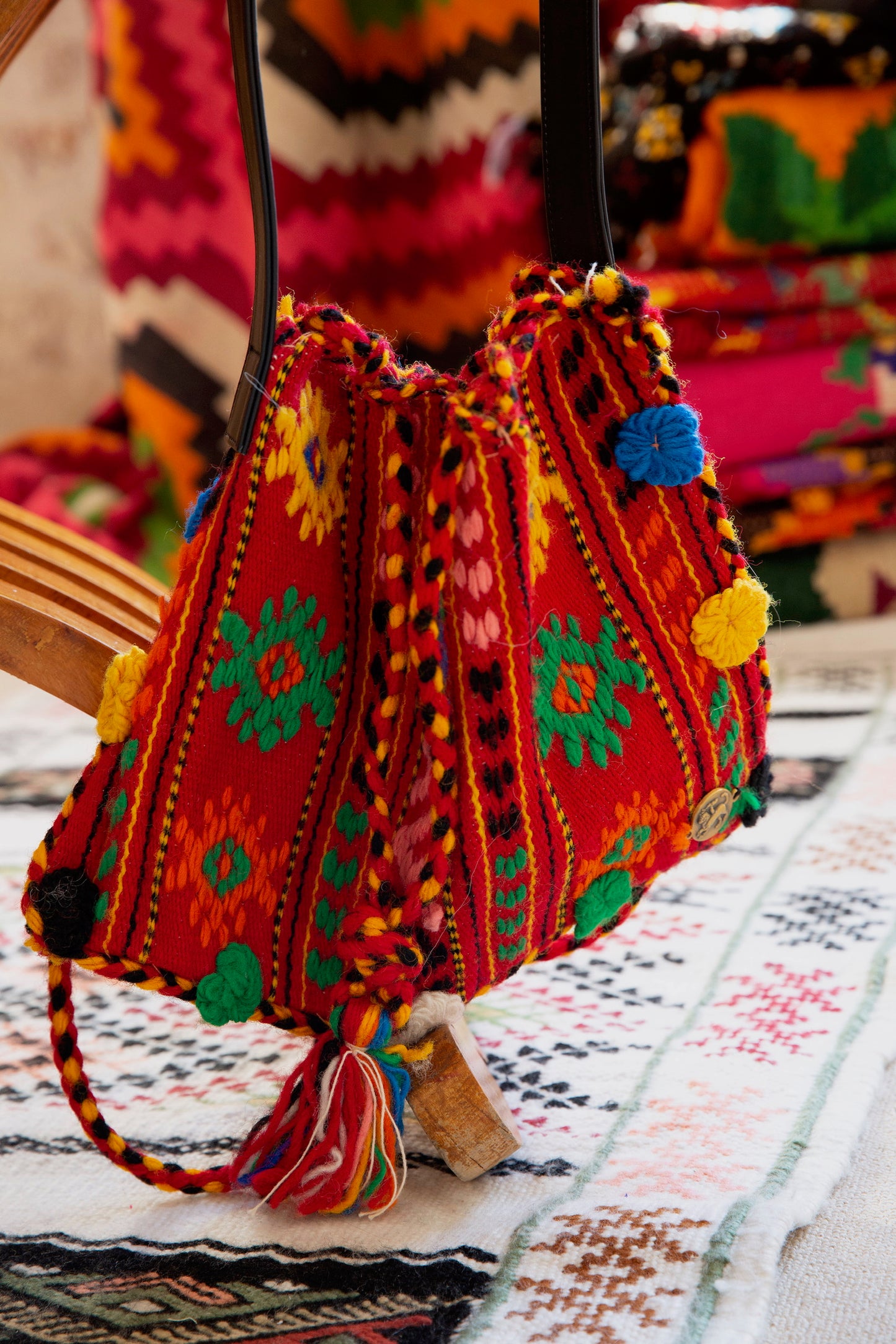 Vintage, Up-Cycled Tagari Bag