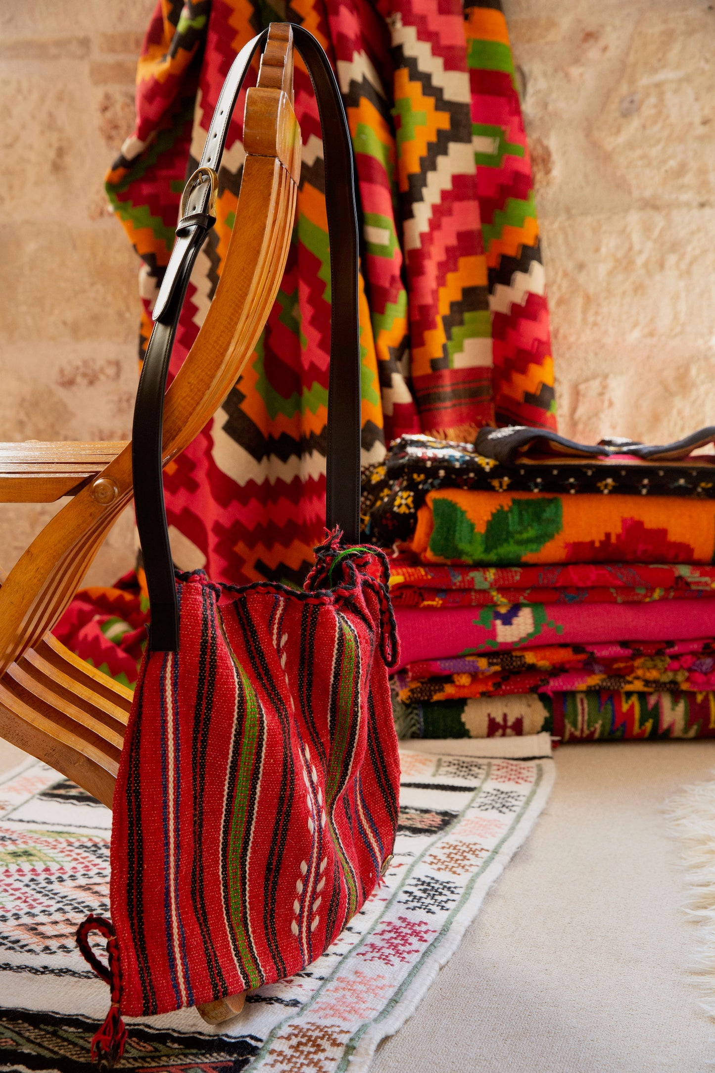 Vintage, Up-Cycled Tagari Bag